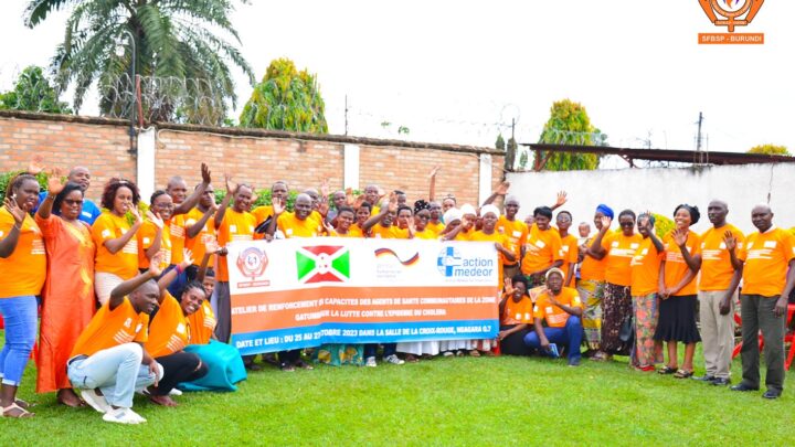 Les moments forts qui ont marques la clôture de l’atelier de renforcement des capacités des agents de santé communautaire de la zone Gatumba sur la lutte contre l’épidémie de choléra