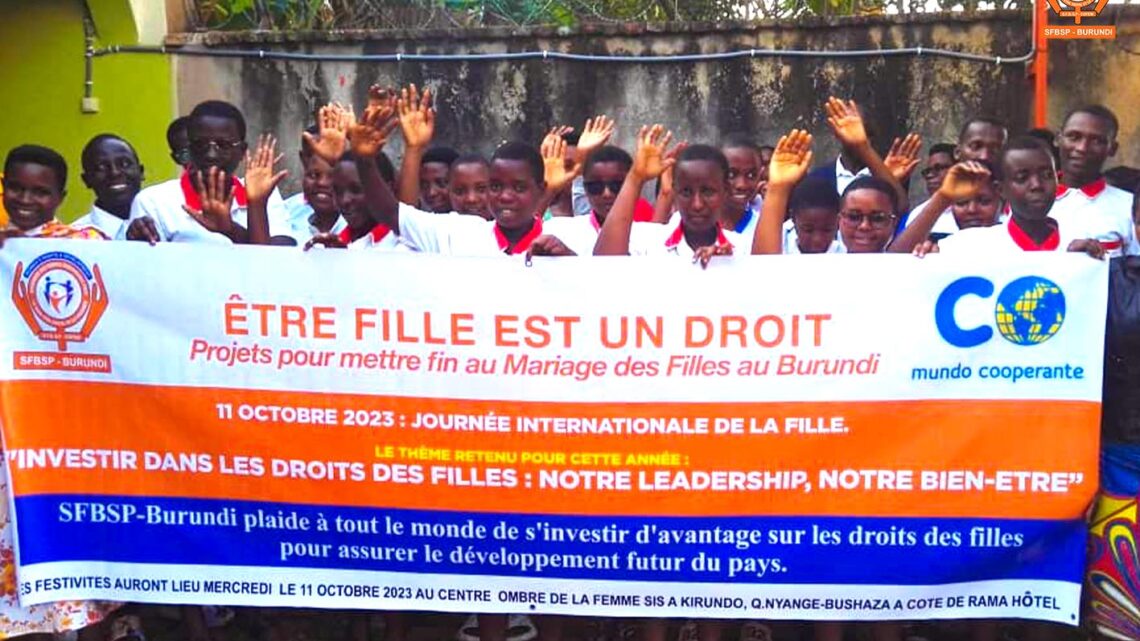 Célébration de la journée internationale des filles du 11 octobre 2023, au Burundi Célébration de la journée internationale des filles du 11 octobre 2023, au Burundi