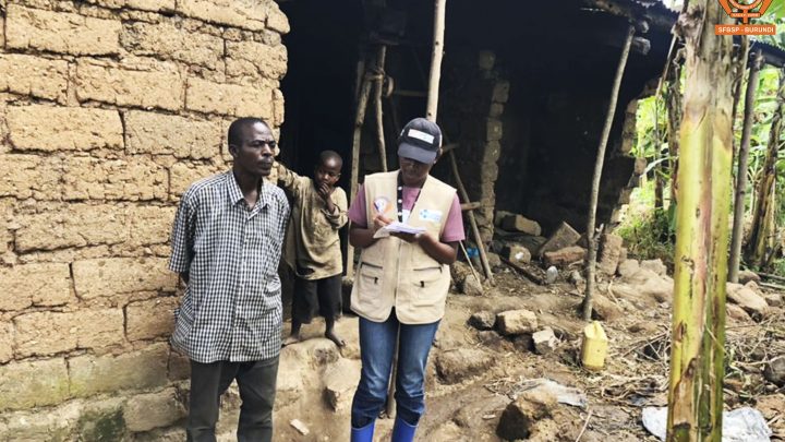 #KIRUNDO : EVALUATION DES DEGATS CAUSES PAR LES PLUIES TORRENTIELLES, VALIDATION DES LISTES DES VICTIMES, IDENTIFICATION DES BESOINS ET LA DISTRIBUTION DES KITS NON VIVRES.