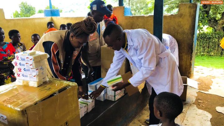 #SFBSP-Burundi : APPROVISIONNEMENT DES MEDICAMENTS AUX STRUCTURES SANITAIRES PARTENAIRES DE LA PROVINCE KIRUNDO