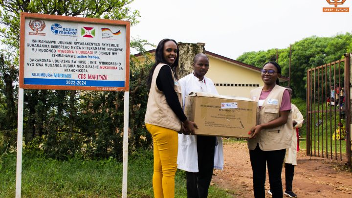 APPROVISIONNEMENT DES MEDICAMENTS DANS LES 11 STRUCTURES SANITAIRES PARTENAIRES DE LA SFBSP-BURUNDI