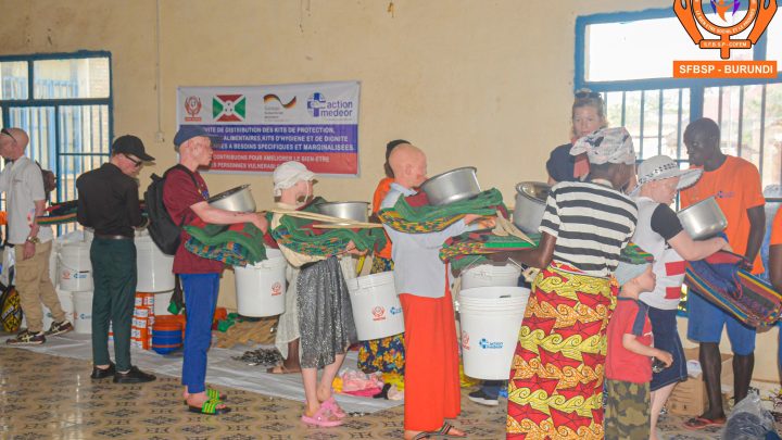 Renforcer la résilience des communautés Batwa et albinos au Burundi: Solidarité des Femmes pour le Bien-être Social et le Progrès au Burundi (SFBSP-Burundi) et action Medeor engagés pour les personnes vulnérables
