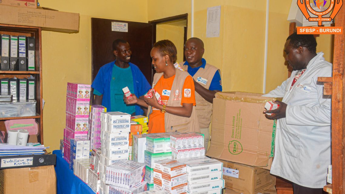 Approvisionnement en médicaments et coaching des prestataires afin de renforcer la qualité des soins dans les centres de santé partenaires de la SFBSP