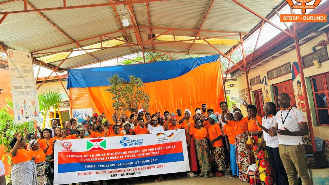 Campagne des 16 Jours d’Activisme contre les Violences Faites aux Femmes et aux Filles : #SFBSP saisit l’occasion pour intensifier ses actions de sensibilisation.